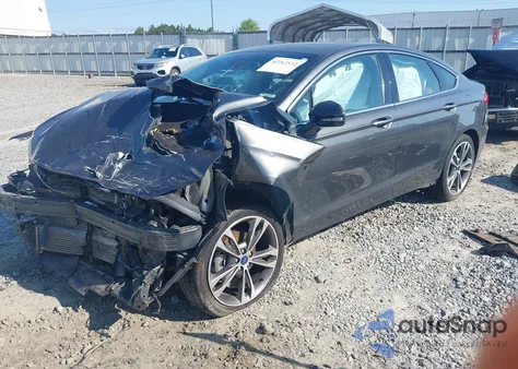 2020 Ford Fusion Titanium из США, поврежденный, VIN 3FA6P0K91LR175109